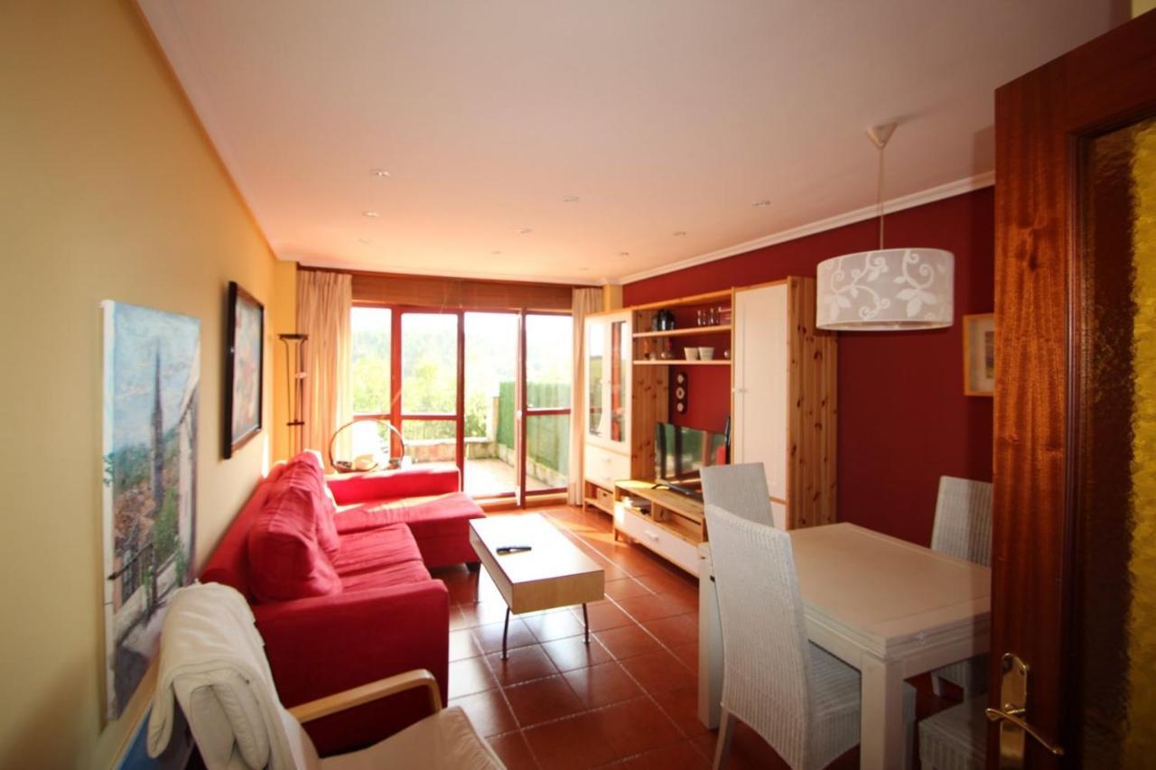 Apartamento En Complejo Residencial Rovacias Comillas Eksteriør bilde